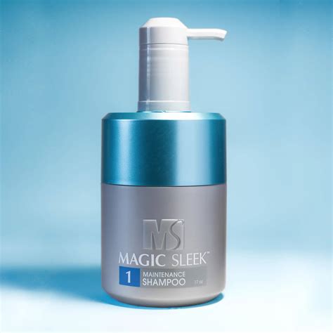 Magic sleek maintenancd shampoo